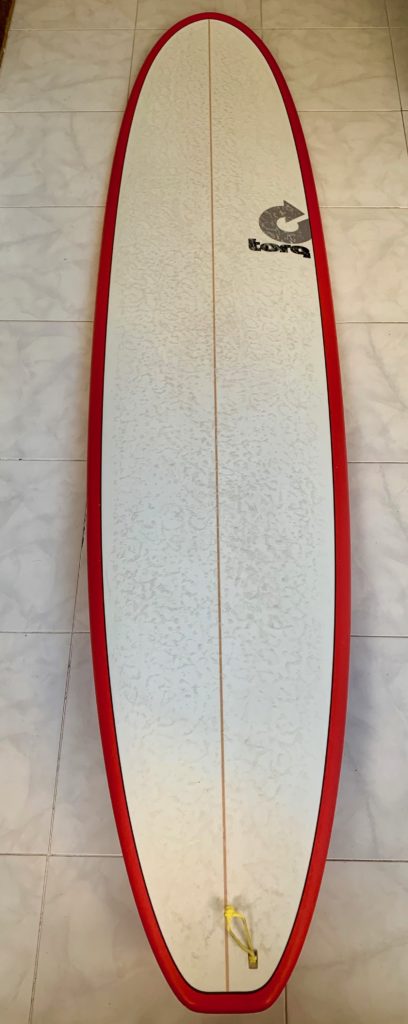 ロングボード
torq製 8'6'' × 22 1/2'' × 3 1/8 = 67.2 ltr