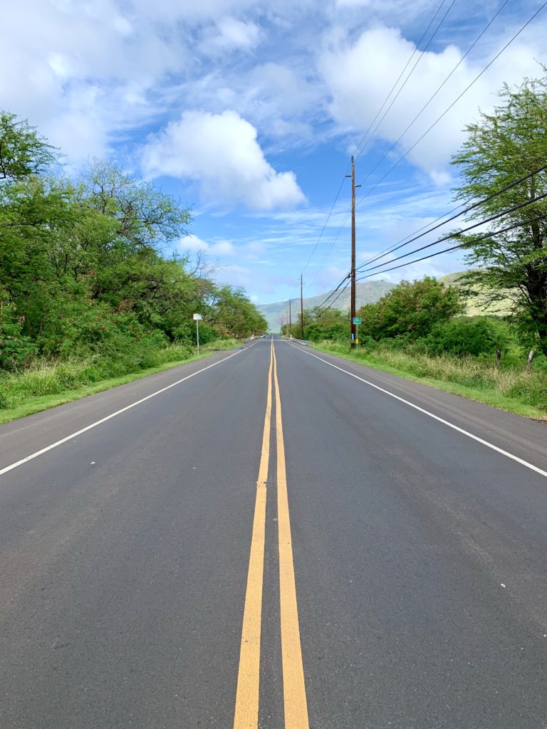 車はあまり通らない