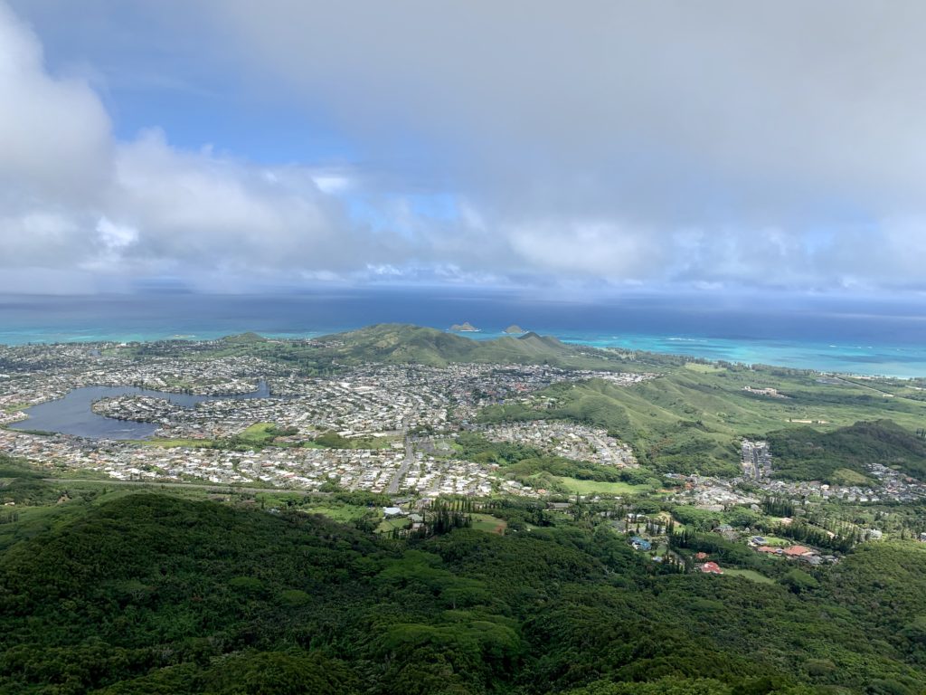 ラニカイの海が見える